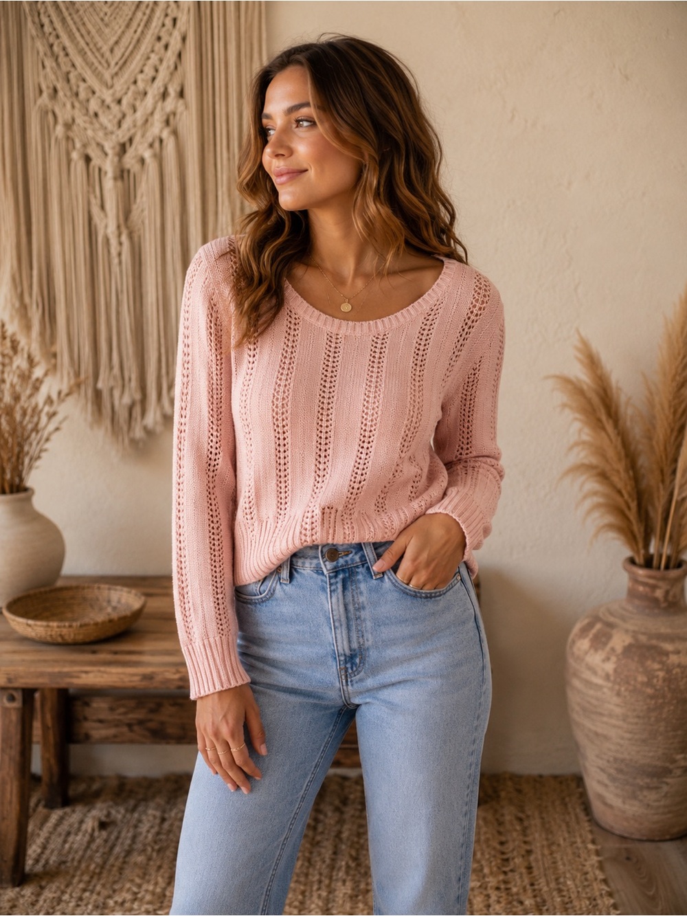 Ann Taylor Pink Sweatshirt